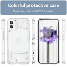 Candy Color Clear Case For Nothing phone 1 Cover phone Coque Hard