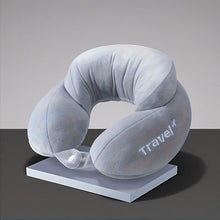 Memory Foam U Shaped Travel Pillow Neck Support Cervical for Airplane