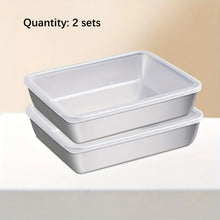 3-Piece Stainless Steel Food Storage Containers Set - Airtight BPA-Free