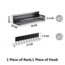 Metal Magnetic Spice Storage Rack for Refrigerator Oven Fridge Shelf