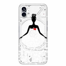 For Nothing Phone 2 Case Clear TPU Soft Lovely Printing Silicone Cover