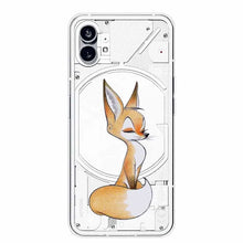 For Nothing Phone 2 Case Clear TPU Soft Lovely Printing Silicone Cover