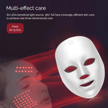 Wireless LED Mask 7 Color Face Photon Skin Firming Anti Aging