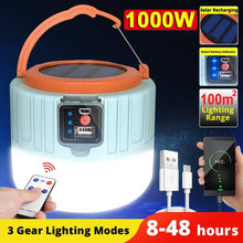 Portable Camping Light Power Bank LED Lanterns With Remote Control
