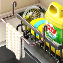 Compact Tap-Mounted Spice Shelf - Sink Organizer with Drainage Rack