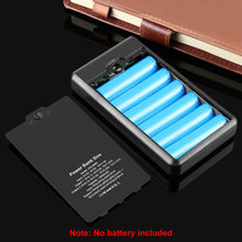 HAWEEL DIY 6 x 18650 Battery 24W Fast Charge Power Bank Box Case with