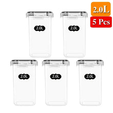 Food Storage Containers Kitchen Organizer and Container with Lids