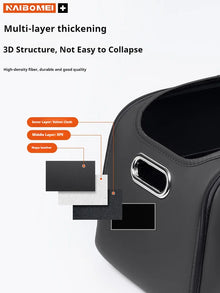 Car Trunk Organizer Box Storage Bag with Built-in Pocket For Xpeng P7
