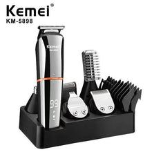 Kemei KM-5898 Digital Display All In One Hair Trimmer For Men Eyebrow