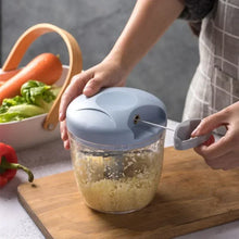 Crusher Vegetable Onion Cutter Kitchen Cooking 500/900ML Manual Meat