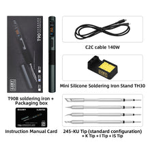 ALIENTEK T90 Smart Soldering Iron PD 3.1140W Portable Digital Display