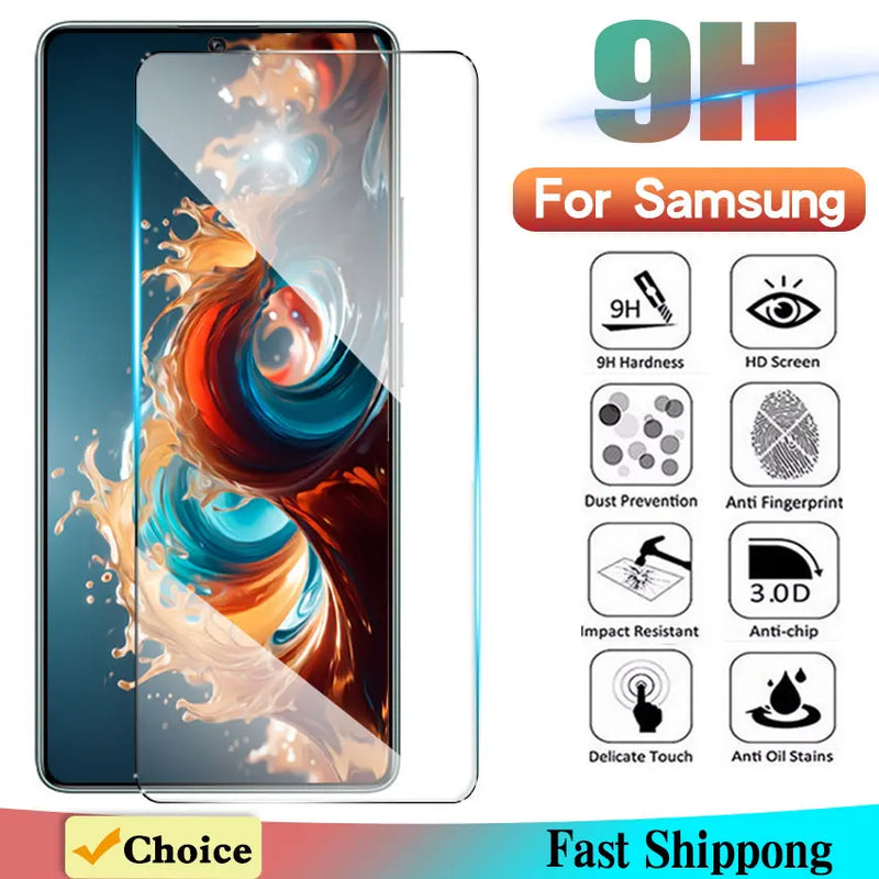 Tempered Glass for Samsung Galaxy A04S A04E A14 A24 A34 A54 5G Screen