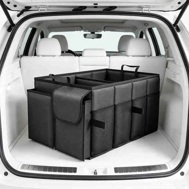 Portable Foldable Car Trunk Storage Box Large Capacity Vehicle for Rear