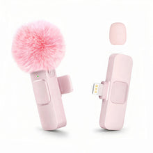 Wireless Lapel Microphone, Lightning Connector Only, mini Clip Suitable