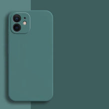 Candy Color Silicone Soft Case For iphone 11 12 13 mini 14 15 16 Plus