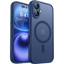 Magnetic Translucent Armor Shockproof Case For iPhone 17 16 15 14 13 12