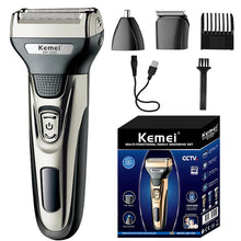 Kemei 3 In 1 Powerful Electric Shaver Facial Body Hair Trimmer Beard