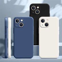 Square Liquid Silicone Phone Case for iPhone 14 Plus 11 12 13 Pro Max