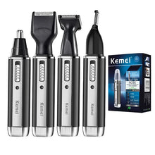 Kemei rechargeable electric all in one hair trimmer for men grooming