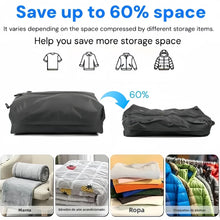 60% Space Saver Vacuum Storage Bags with USB Pump, Waterproof TPU