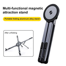 Portable Magnetic Phone Holder & Selfie Stick 3-in-1 Foldable Tripod