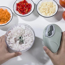Crusher Vegetable Onion Cutter Kitchen Cooking 500/900ML Manual Meat
