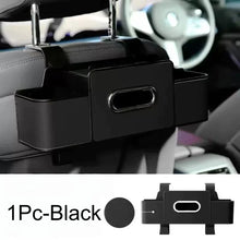 Car Seat Back Multifunctional Storage Box, Car Tissue Phone Holder, Cup
