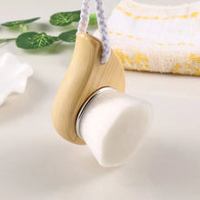 Blackhead Deep Cleaner Beauty Facial Massage Brush Care Wooden Handle