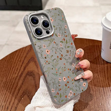 Small Flower Lichee Pattern Phone Case For iPhone 18 17 16 Pro Max 15