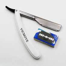 1set Men Straight Barber edge Razors Folding Shaving Knife Hair Removal