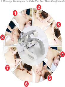 Smart Neck Massager for Adults, 5 Massage Modes, Ergonomic Portable