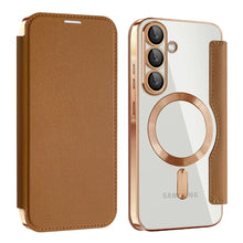 Wireless Charging Flip Case for Samsung Galaxy A35 A36 A55 A15 A16 A17