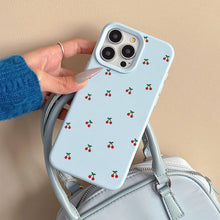 For iPhone 18 17 16 15 14 13 12 11 Pro Max Case Cute Cartoon Cherry