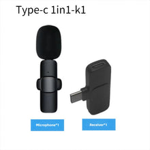 Wireless Lavalier Microphone Mini Mic for iPhone Android Live Broadcast