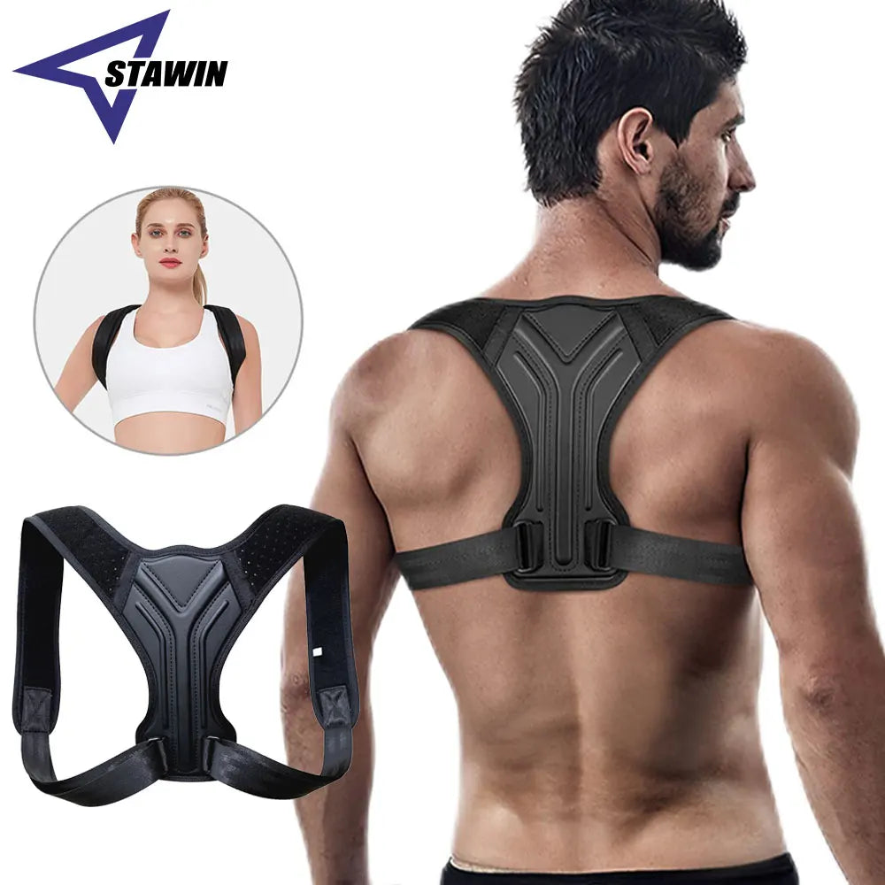 Adjustable Back Shoulder Posture Corrector Belt Clavicle Spine Support