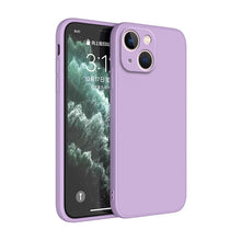 Square Liquid Silicone Phone Case for iPhone 14 Plus 11 12 13 Pro Max