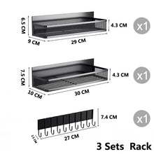 Metal Magnetic Spice Storage Rack for Refrigerator Oven Fridge Shelf