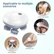 Scalp Massager for Dogs and Cats, Handheld Waterproof Head Massagers