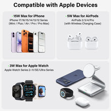 Bonola Magnetic 3 in 1 Wireless Charger for iPhone 17/16/15/13/14/12