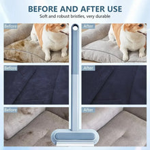 Long Handle Pet Hair Remover Brush Static Cat Hair Cleaner for Carpets
