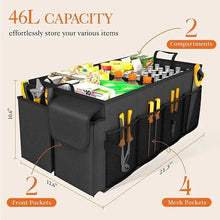Portable Foldable Car Trunk Storage Box Large Capacity Vehicle for Rear