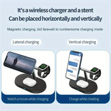 Magnetic 3 in 1 Wireless Charger Dock For iPhone 17 16 15 14 Pro Max