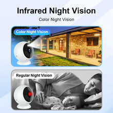 2K 5MP Wifi Home Security Camera Wireless Outdoor Magnetic Battery