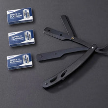 Manual Shaver for Men Barbershop Razor Stainless Steel Shank Is Easy To