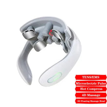 2026 1pc Portable Electric Neck Massager, Smart Cervical - and Shoulder