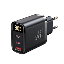 65W PD Fast USB Charge Charger 2 Ports EU US Plug Wall Adapter For