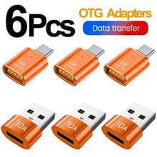 12A USB 3.0 To Type C Adapter LED OTG USB C Male to USB A Female