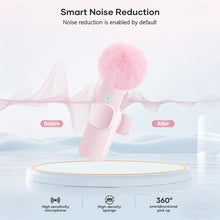 Type-C Port Professional Wireless Lavalier Microphone for Smartphones