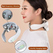 Vibration Neck Masssger Rechargeable Low Frequency Pulse Cervical