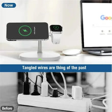 Magnetic 3 in 1 Wireless Charger Dock For iPhone 17 16 15 14 Pro Max